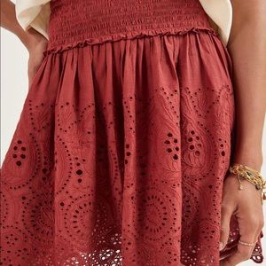 Love the label skirt Anthropologie